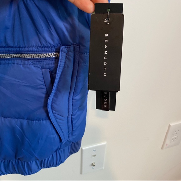 Vintage SJ Y2K Convertible Puffer Coat Size L - Picture 9 of 14